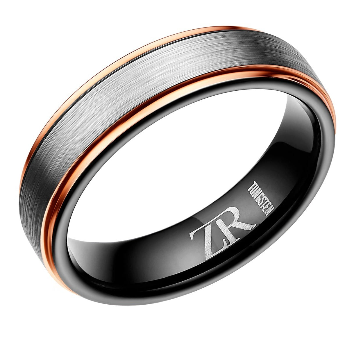 Mens 6mm Tungsten Ring